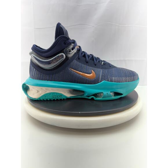Nike Air Zoom GT Jump 2 Mens 11 Basketball Shoes Obsidian Navy Blue DJ9431-401 - Picture 3 of 9